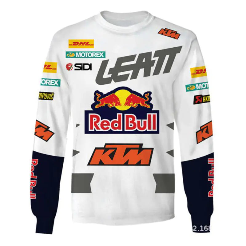 Men's Outdoor Breathable Long Sleeve Motorcycle Shirt