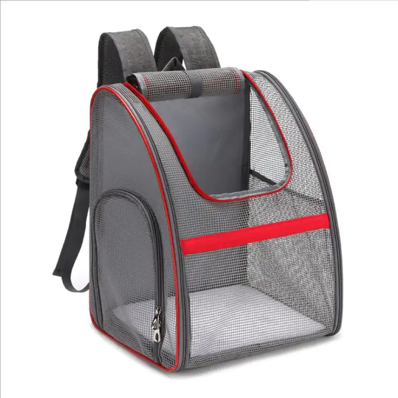 Breathable Mesh Pet Backpack for Travel and Outings