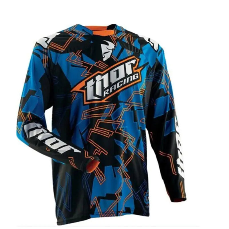 Men's Outdoor Breathable Long Sleeve Motorcycle Shirt