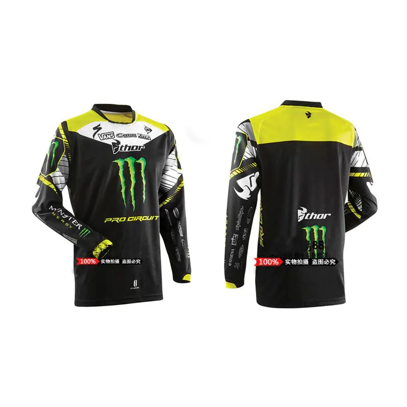 Men's Outdoor Breathable Long Sleeve Motorcycle Shirt