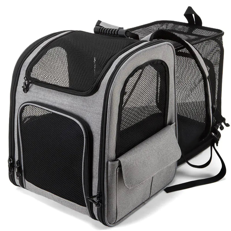 Portable Expandable Cat and Dog Backpack Carrier