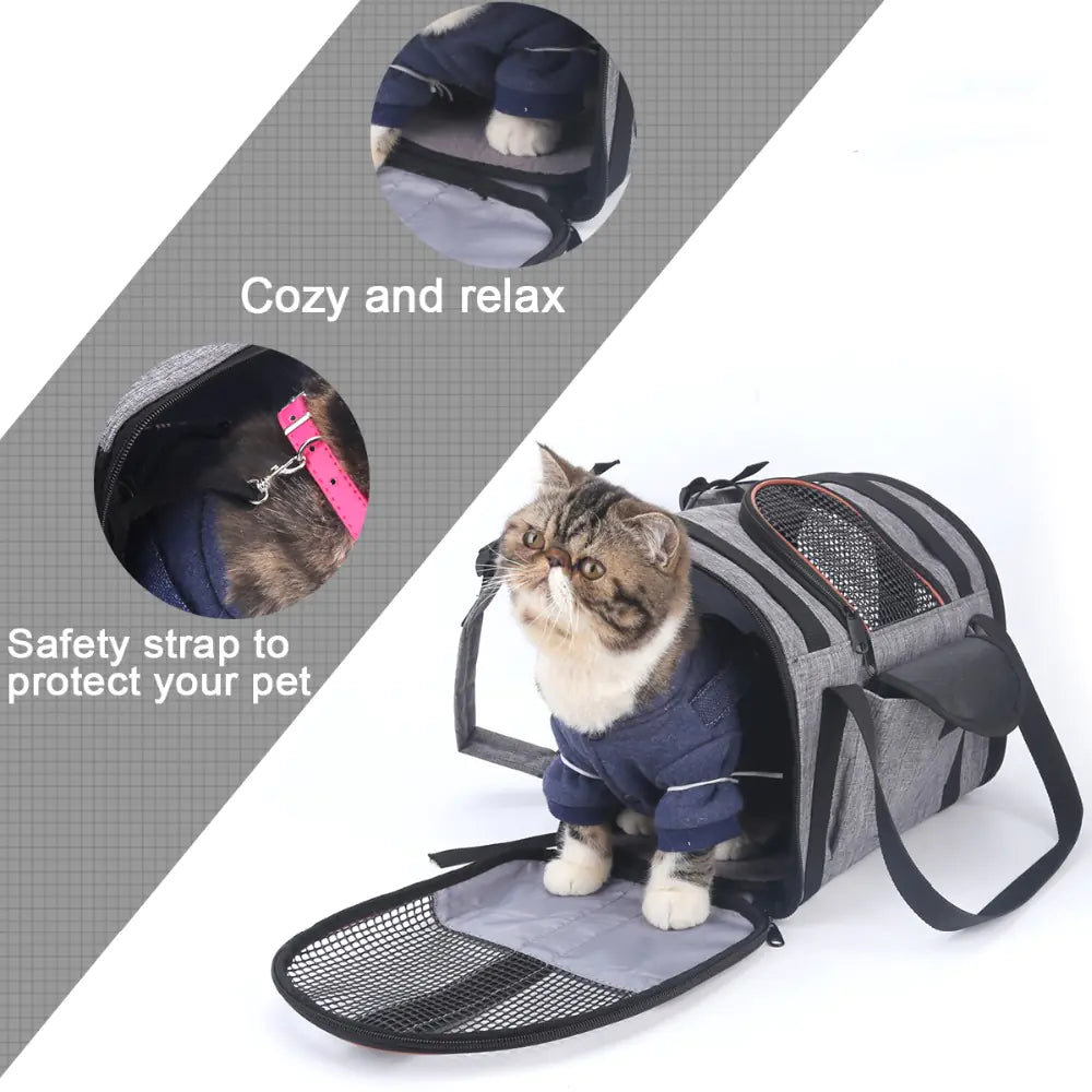 Multi-functional Cat Carrier Backpack for Travel