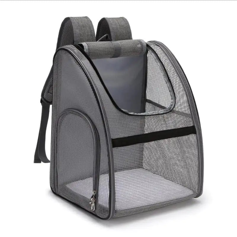 Breathable Mesh Pet Backpack for Travel and Outings