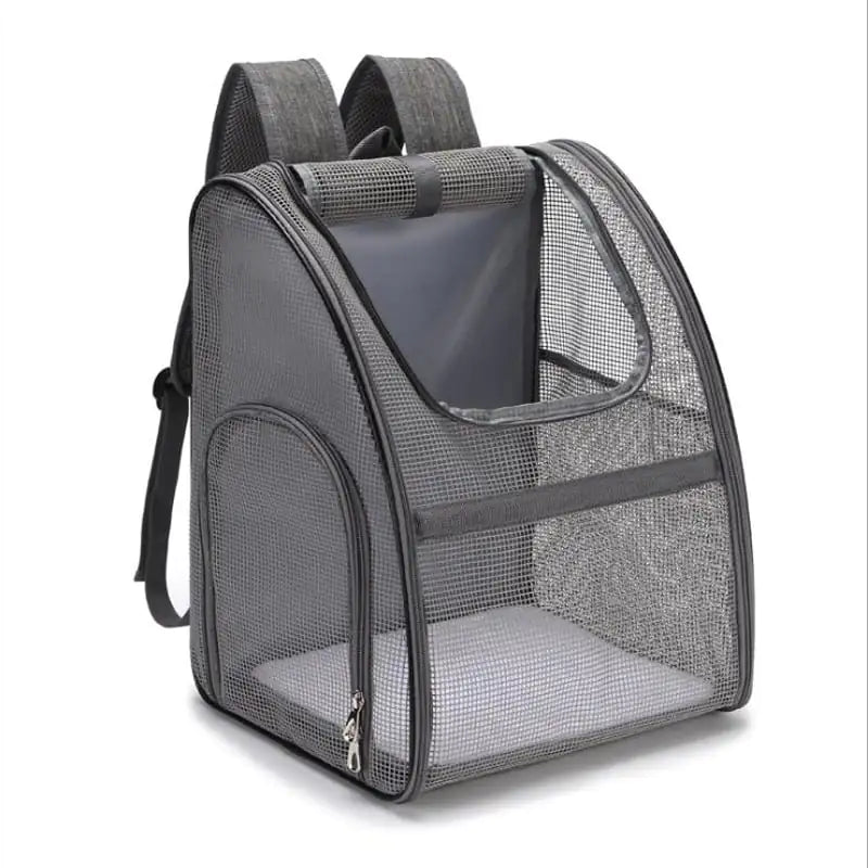 Breathable Mesh Pet Backpack for Travel and Outings