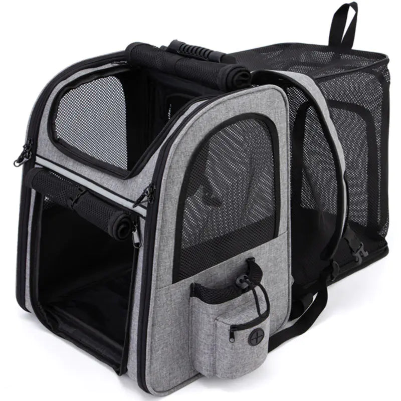 Portable Expandable Cat and Dog Backpack Carrier